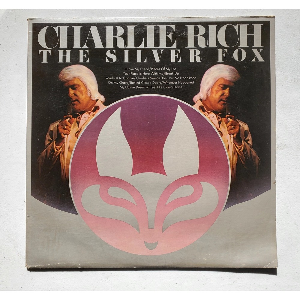 Charlie Rich‎ ● The Silver Fox ● LP Vinyl Record Album ● 1973